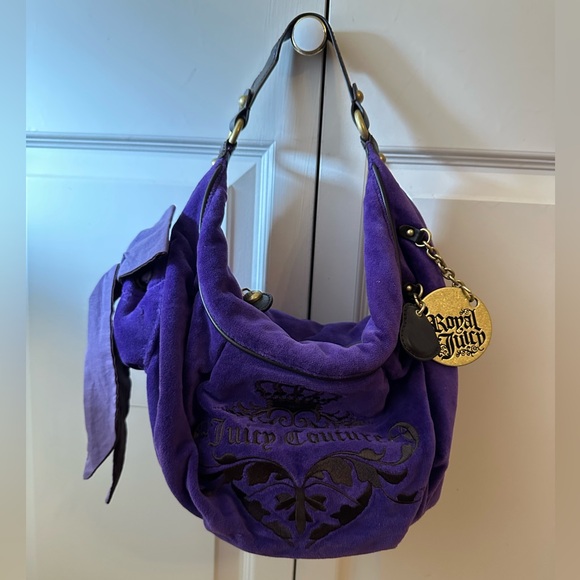 Juicy Couture Handbags - Juicy Couture Purple Shoulder Bag